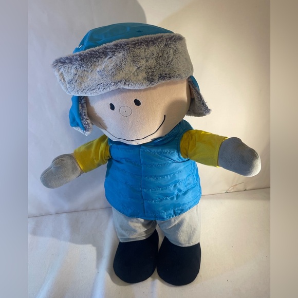 Charlie Brown Peanuts Large Holiday Greeter  23" Plush Stand Up Christmas Gemmy - Picture 9 of 12